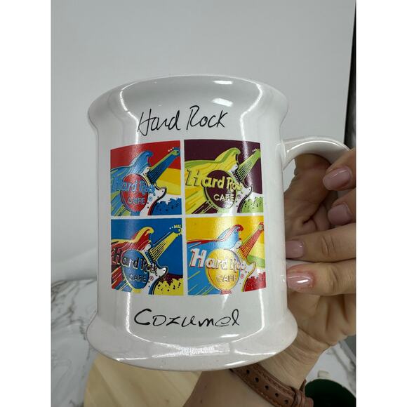 Hard Rock Cafe Cozumel Coffee Mud Pop Art Design Caribbean Island - Picture 3 of 5